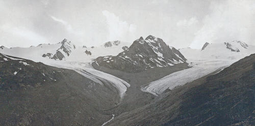 Vernagtferner 1889  (Foto: Blümcke & Hess)