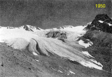 Vernagtferner 1950 nach Herfried Hoinkes