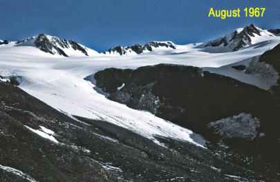 Vernagtferner 1967                    (Foto: K. Stadler)                             